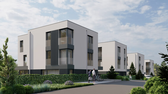 Widok zespołu od strony płd.-zach.